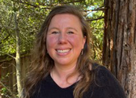 Elaine, Receptionist at Mt. Hermon Dental Care, Scotts Valley Elaine, receptionist at Mt. Hermon Dental Care in Scotts Valley, CA, smiling outdoors near the redwoods