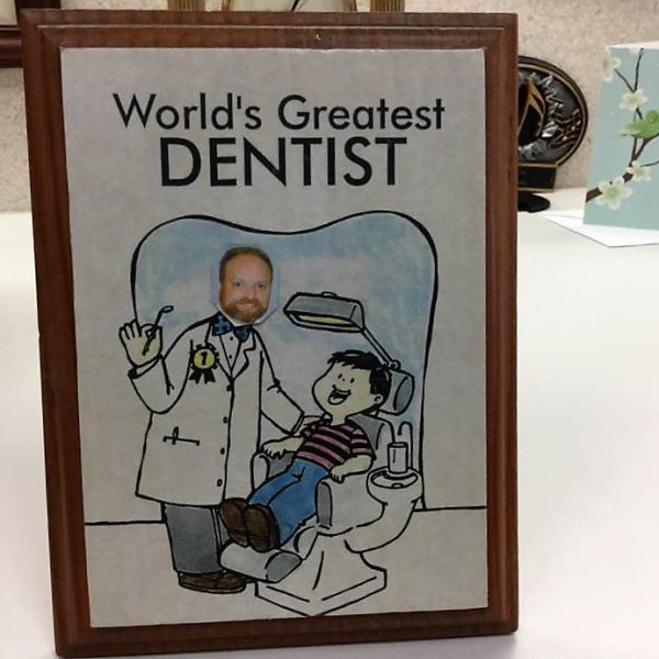 worlds greatest dentist sign
